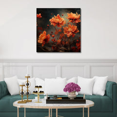 Garden Escape Tranquil Flower Paintings