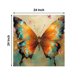 Butterfly Canvas Painting for Home, Bedroom & Living Room