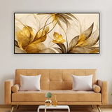 Beautiful Flower Abstract Art Canvas | Modern Floral Wall Decor