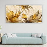 Beautiful Flower Abstract Art Canvas | Modern Floral Wall Decor