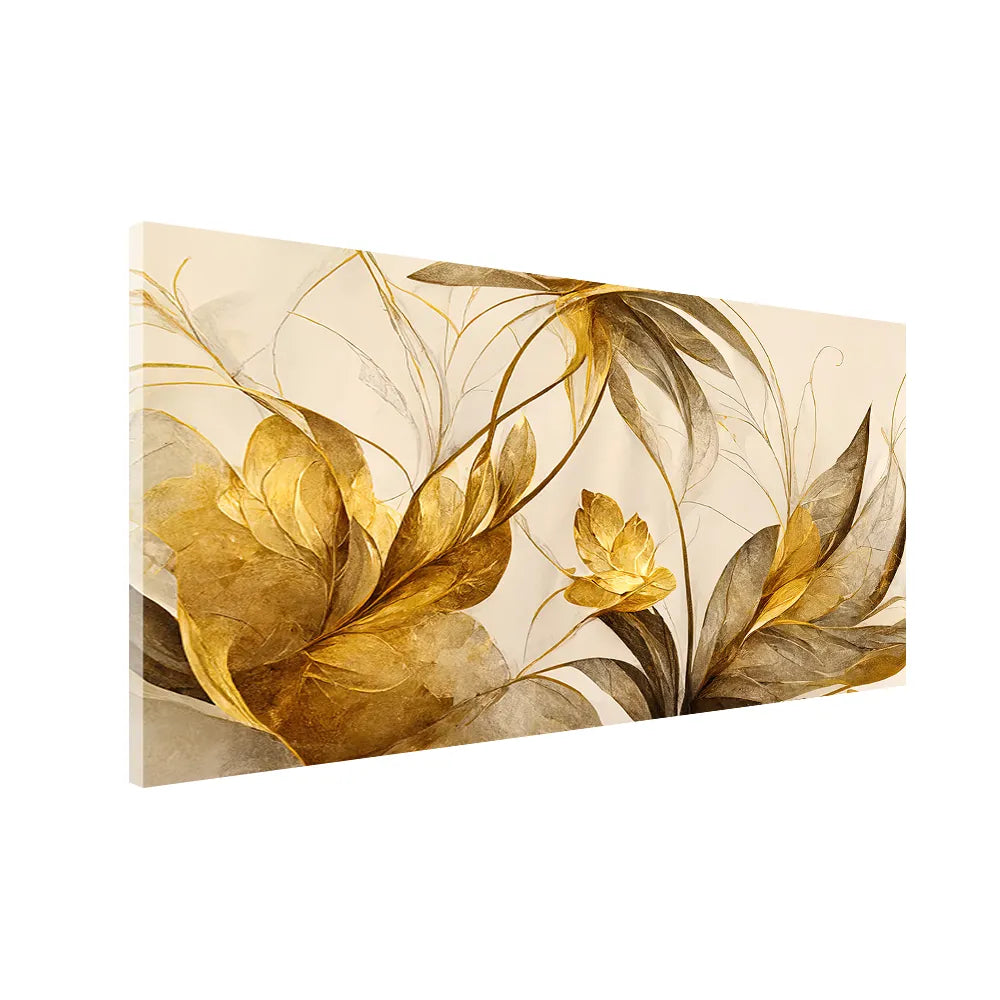 Beautiful Flower Abstract Art Canvas | Modern Floral Wall Decor
