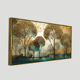 Abstract Mountain Landscape Artistic Canvas Wall Painting