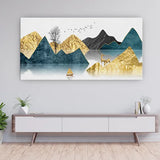 Dreamland Deer Scene | Fantasy Nature Canvas Painting