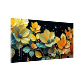 Pastel Floral Abstract Canvas Painting | Elegant Home Wall Art