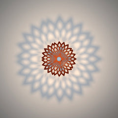 Lotus Ceiling Shadow Light