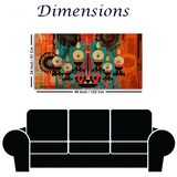 Elegant Commercial Background Design| Size 2x4 Feet