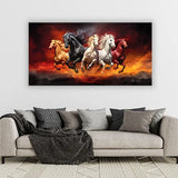 Running Horses Vastu canvas Painting for home, office, hotel etc.