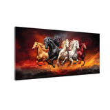 Running Horses Vastu canvas Painting for home, office, hotel etc.