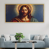 Jesus Blessing Portrait – Divine Love & Protection Christian Canvas Art