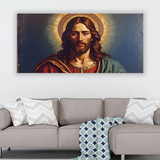 Jesus Blessing Portrait – Divine Love & Protection Christian Canvas Art
