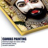 Khatu Shyam Ji Devotional Canvas Wall Painting Pooja Room Home Decor