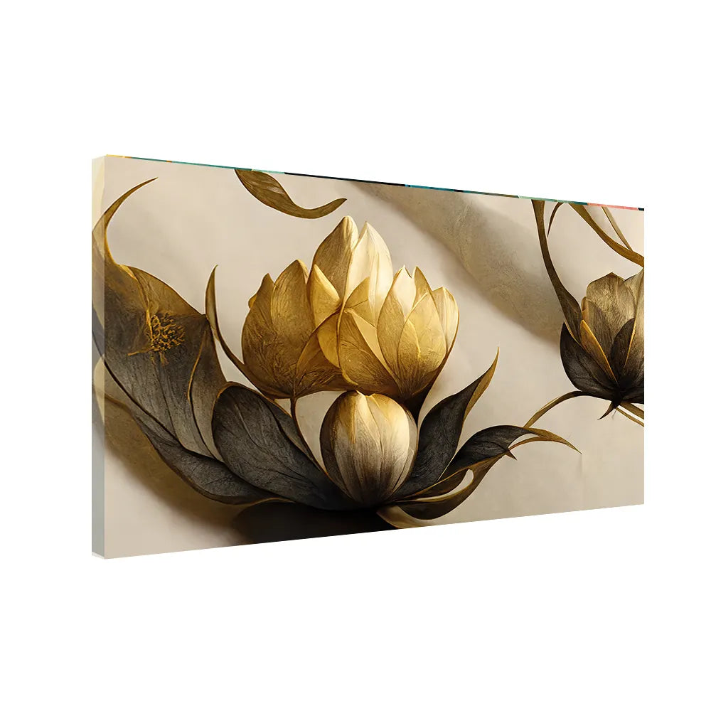 Floral Energy Abstract Canvas | Bright Modern Wall Art