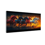 Running Horses Vastu canvas Painting for home, office decor