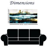 Modern Abstract Art - Canvas Wall Painting | Size 2x4 Feet