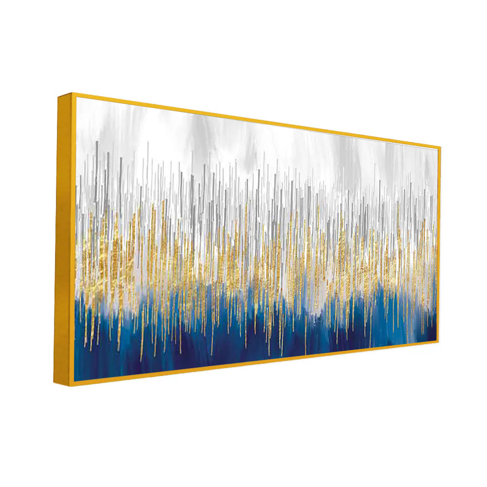Modern Abstract Design - Large Canvas Wall Painting | Size 2x4 Feet