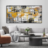 Psychedelic Abstract Art - Buy Canvas Wall Painting | Size 2x4 Feet