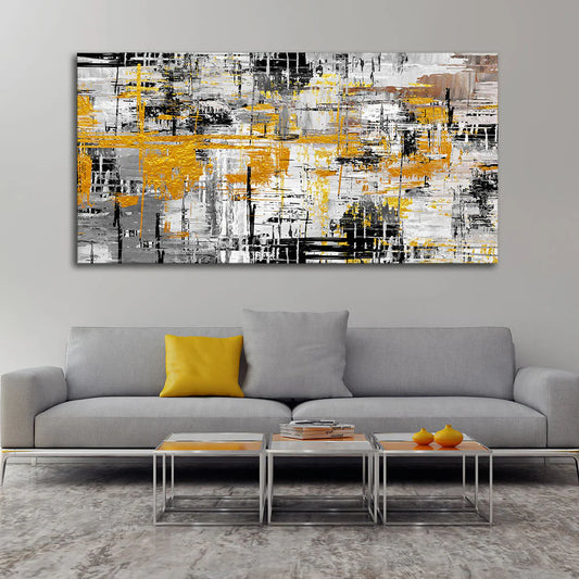 Psychedelic Abstract Art - Buy Canvas Wall Painting | Size 2x4 Feet