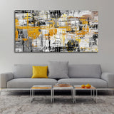 Psychedelic Abstract Art - Buy Canvas Wall Painting | Size 2x4 Feet