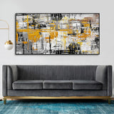 Psychedelic Abstract Art - Buy Canvas Wall Painting | Size 2x4 Feet
