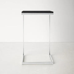 Square Black Marble Modern Designer Side Table