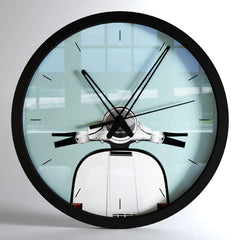 Retro Vespa Big Designer Wall Clock